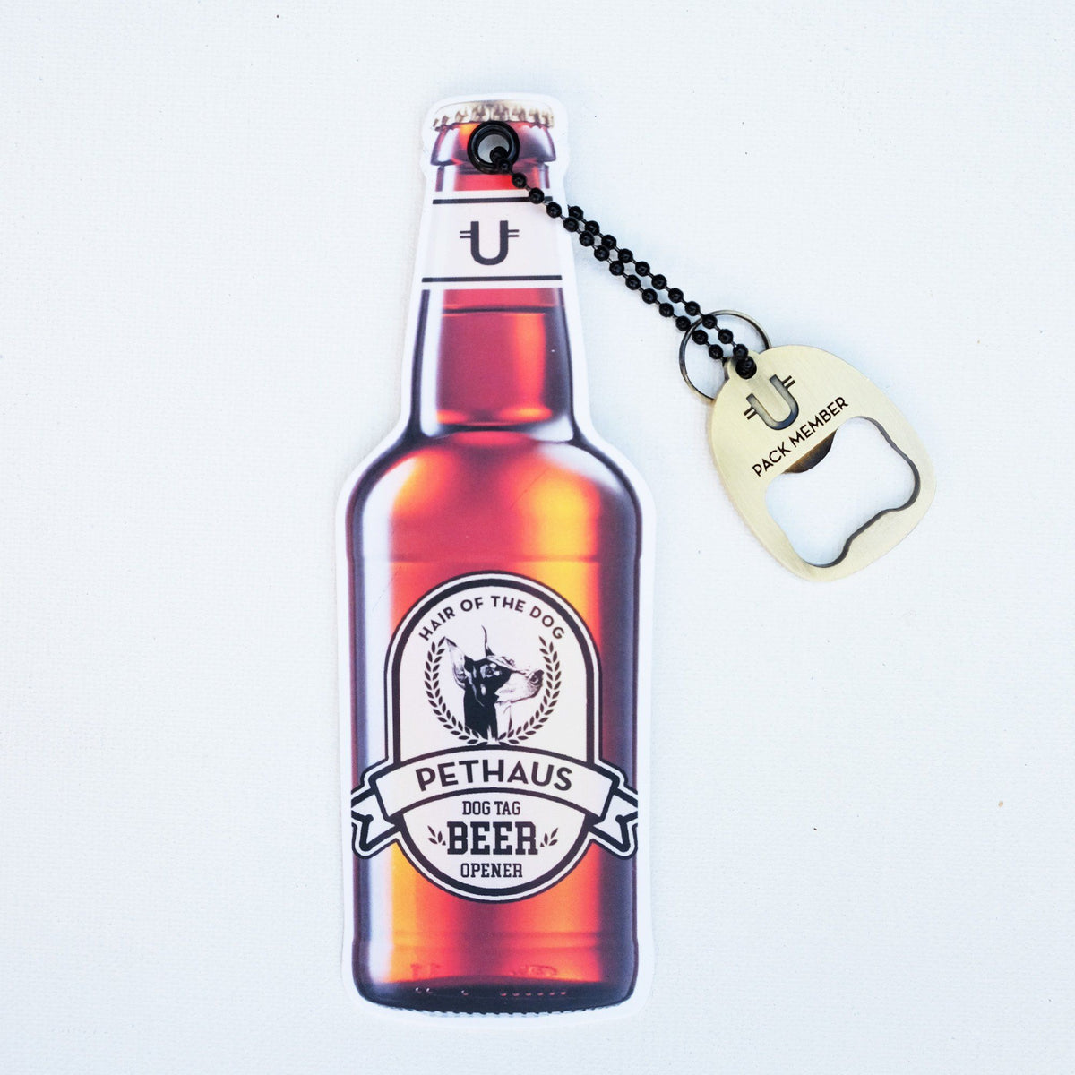 Dog Id tag bottle opener