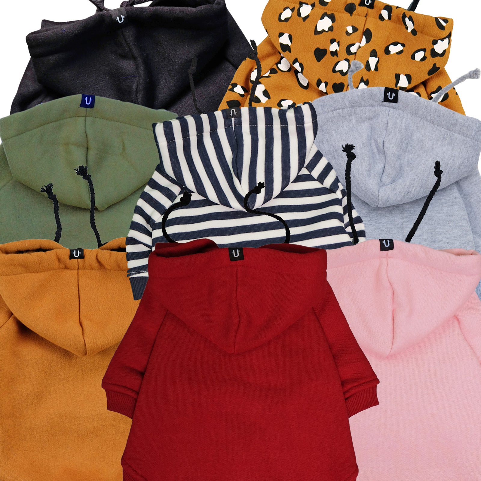 Cool dog hoodies to fit Large and small dogs by Pethaus