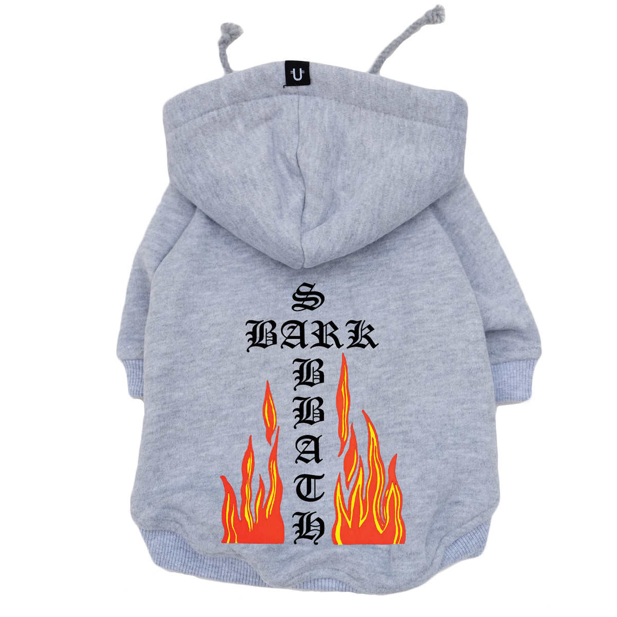 Bark Sabbath dog hoodie, heavy metal dog hoodie, dog coat Australia, black sabbath dog hoodie