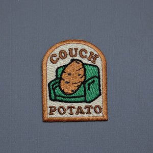 couch potato dog patch, dog gift, dog patch, funny dog patch