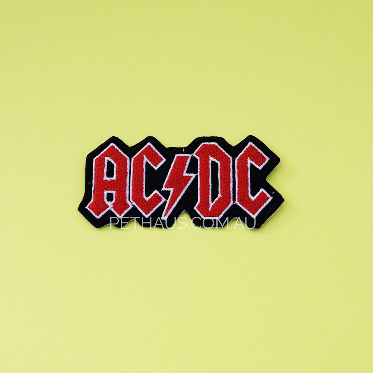 ACDC patch, band patch, rock patch