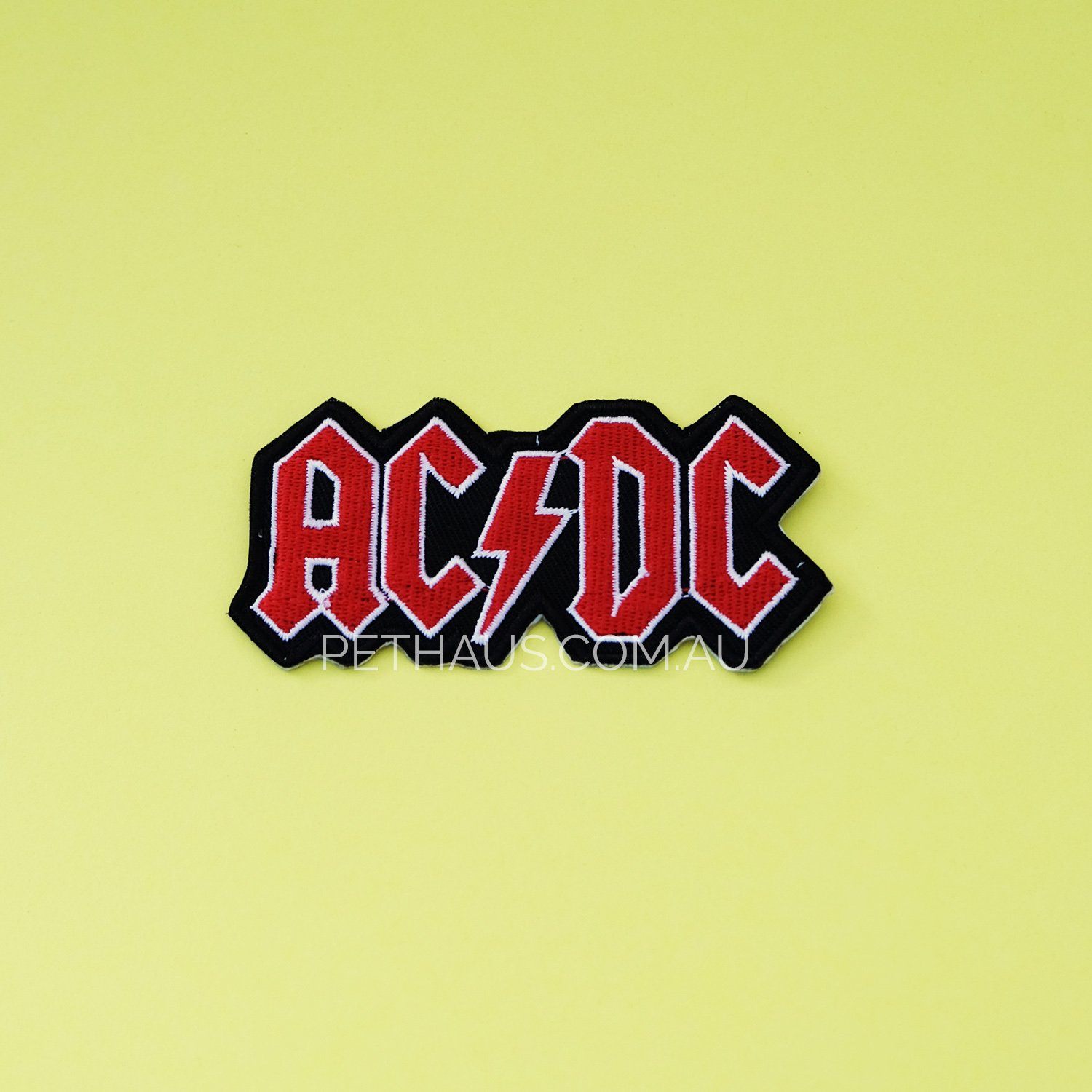 ACDC patch, band patch, rock patch