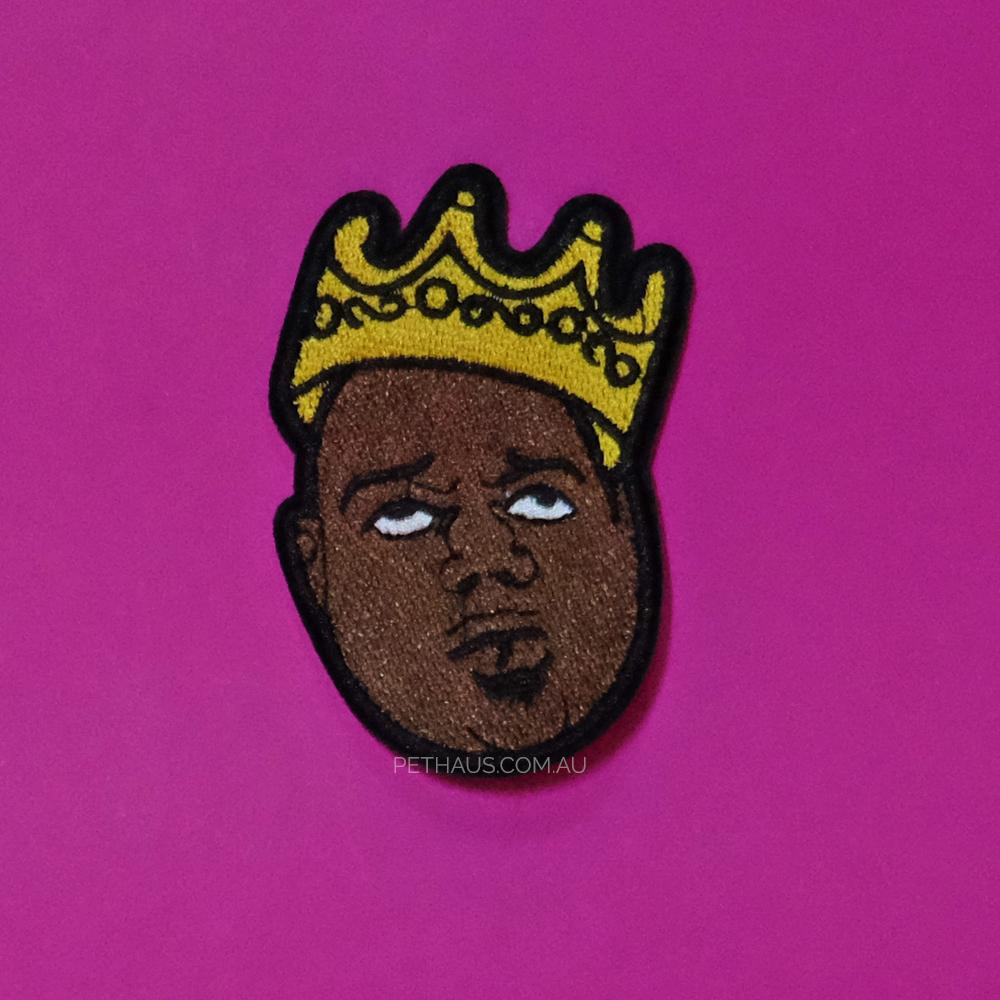 Biggie Smalls Patch, Notorious B.I.G patch, rapper patch, Pethaus