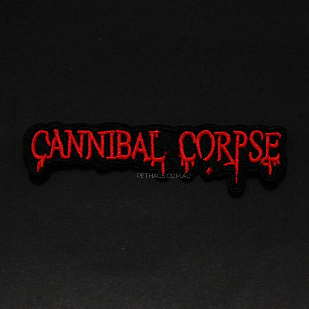cannibal corpse patch, heavy metal patch, band patch