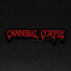 cannibal corpse patch, heavy metal patch, band patch