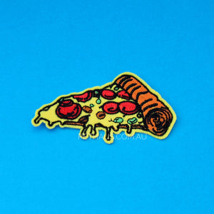 PIZZA Patch, Pizza slice patch, food embroidered patch