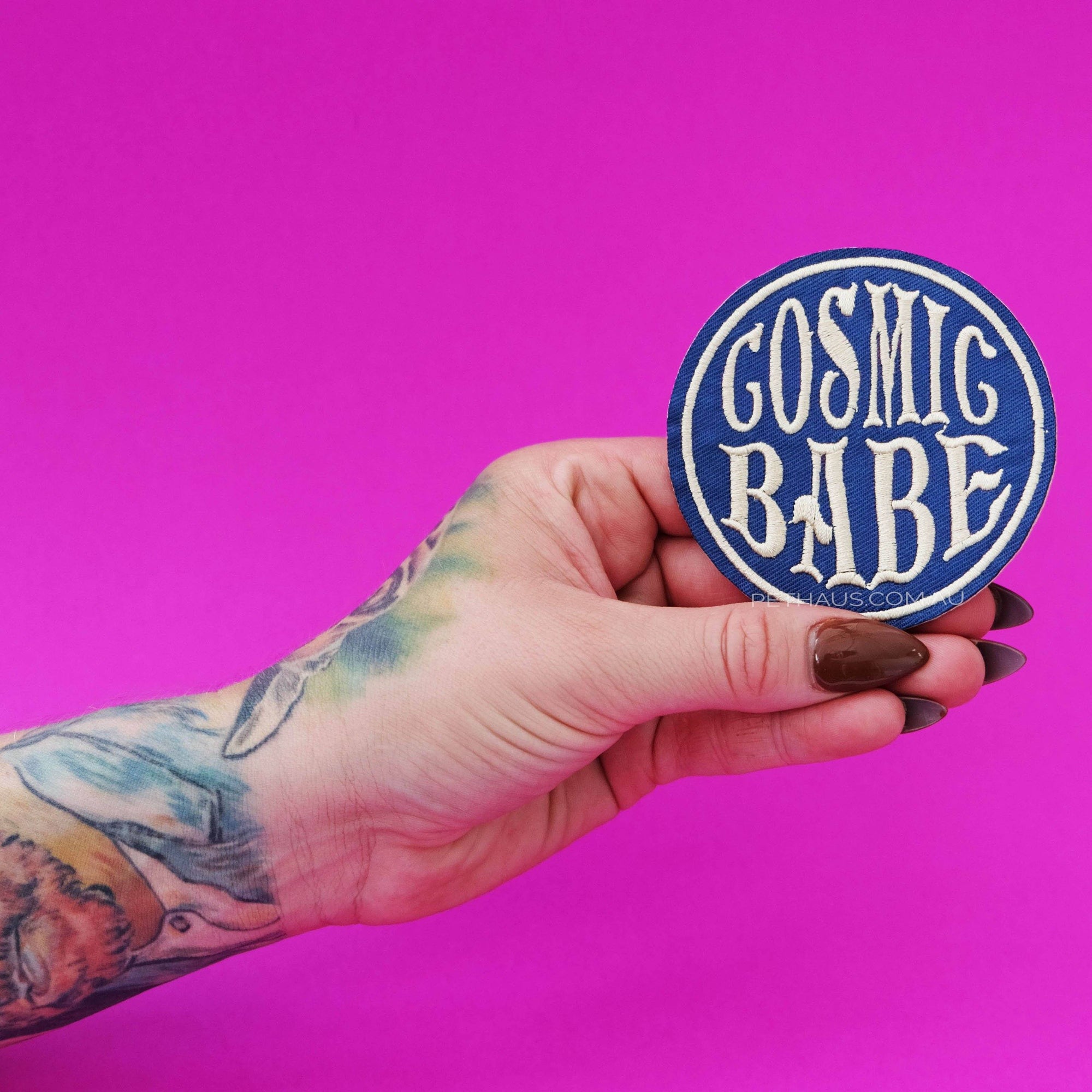 Cosmic babe patch, hippy patch, vintage patch, feminist patch