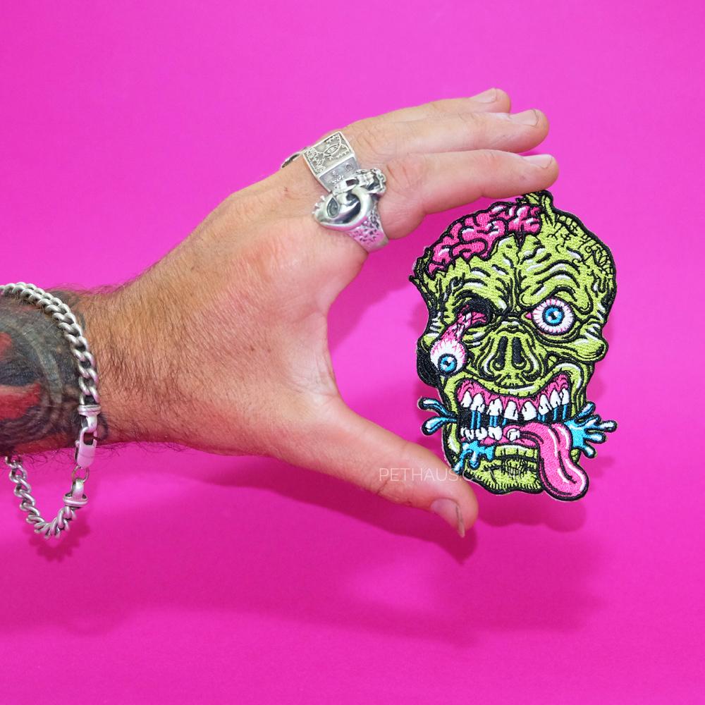 punk patch, skater patch, creep patch, back patch, monster patch, pethaus