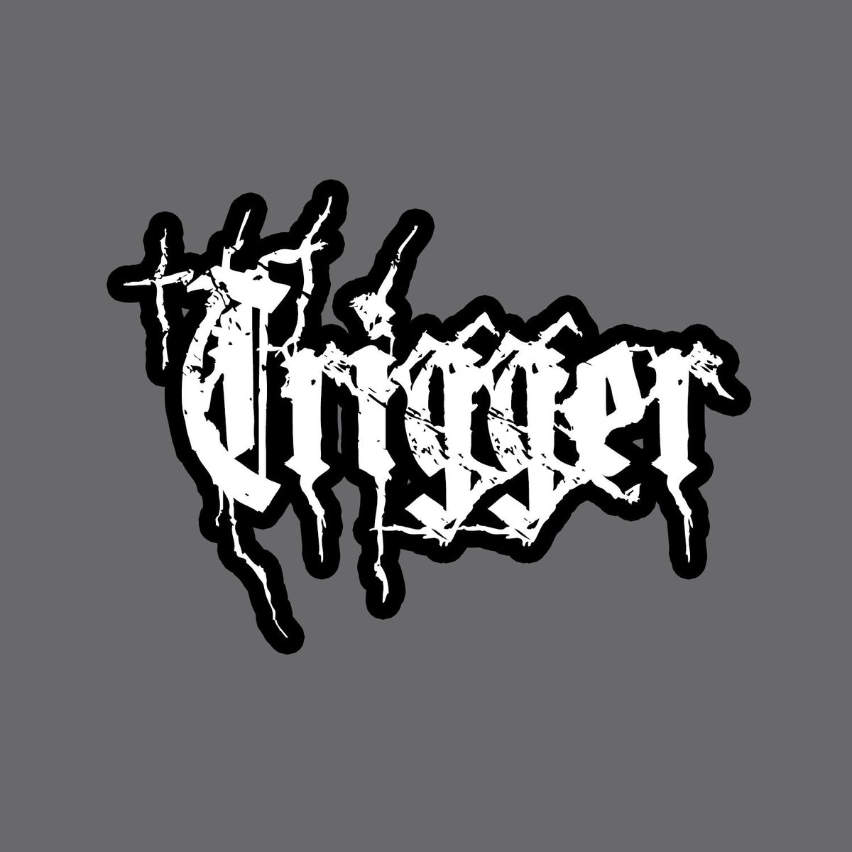 Black Metal Patch, Custom name patch, Heavy Metal Dog, Dog Patch, Dog Denim