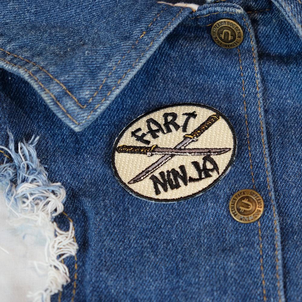 Fart ninja patch, funny patch, dog patch, fart patch, pethaus, service dog patch