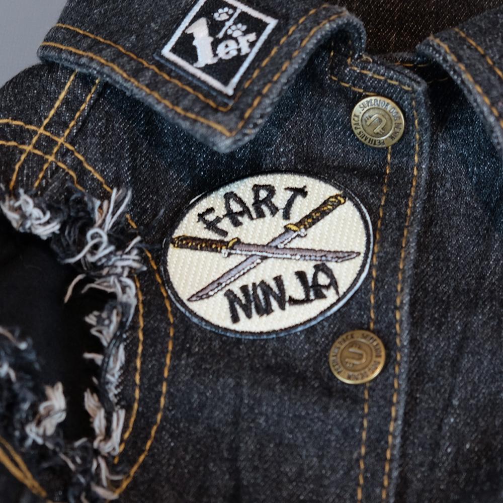 Fart ninja patch, funny patch, dog patch, fart patch, pethaus, service dog patch