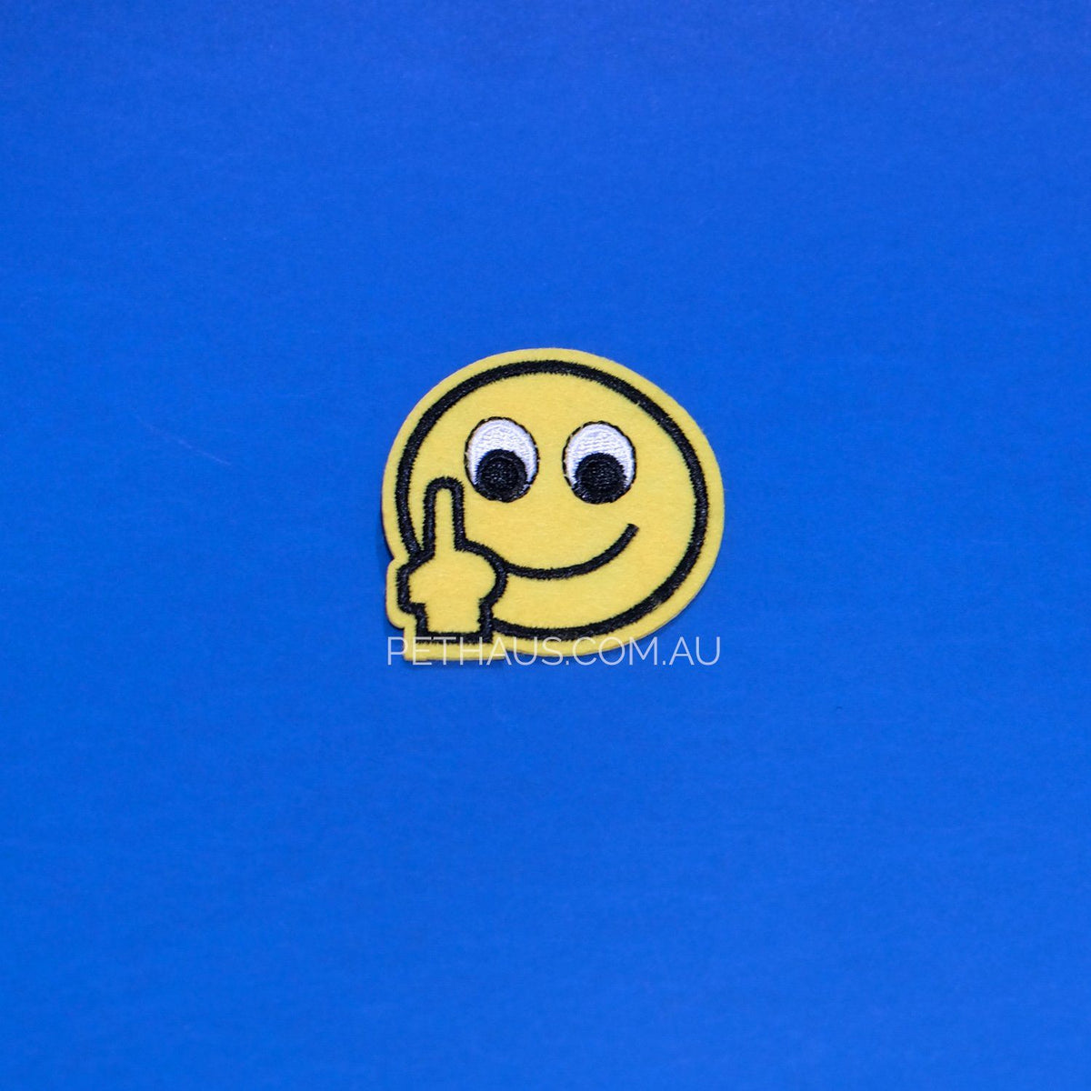Fuck you smiley face embroidered patch, Zero fucks patch, cool patch, smiley face patch