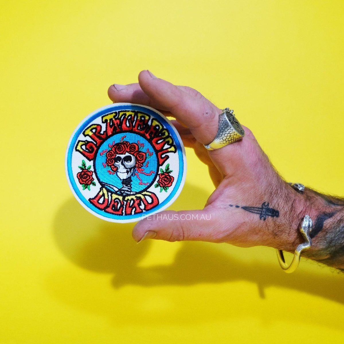 Grateful Dead Patch, Rock Patch, Band Patch, Psychedelic Patch, Cool Patch