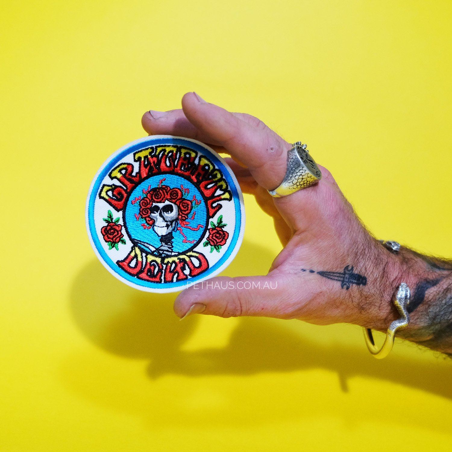 Grateful Dead Patch, Rock Patch, Band Patch, Psychedelic Patch, Cool Patch