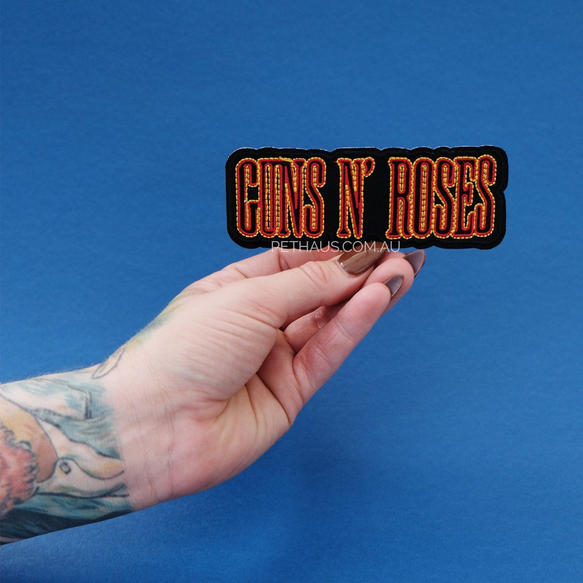 Guns n roses embroidered patch, band patch, rock patch