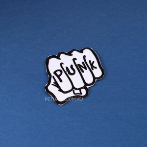 PUNK PATCH, punk fist patch, cool patch