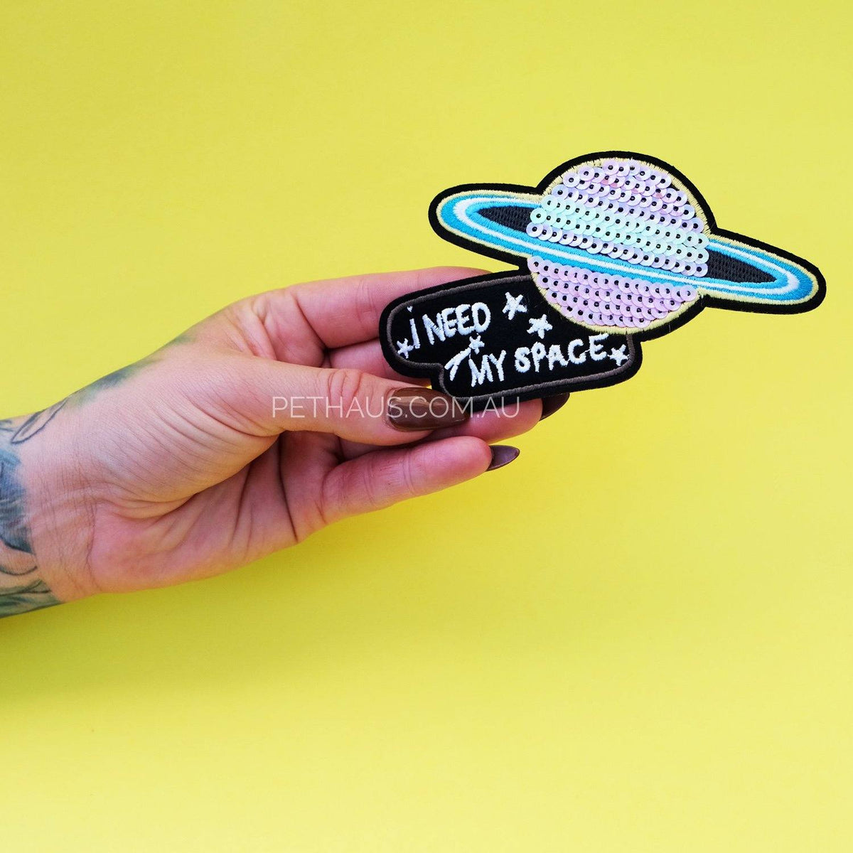 I need my space patch, space patch, planet patch, loner patch