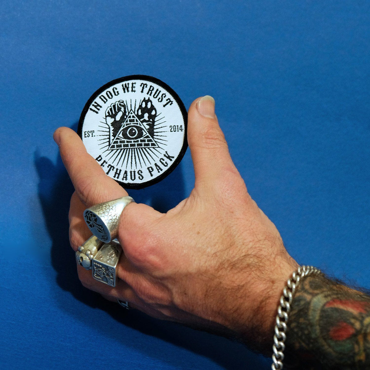 N DOG WE TRUST Patch, Dog patch, Dog Lovers Patch