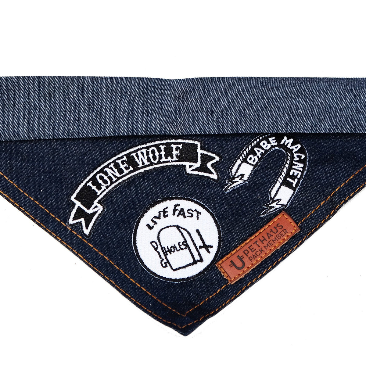 Lonewolf Embroidered patch set by Pethaus