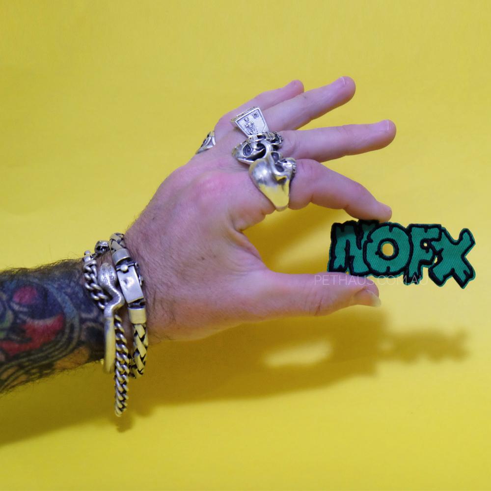 NOFX patch, NOFX, punk patch, band patch