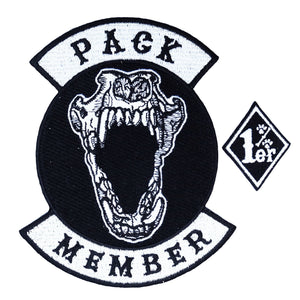 Pack Member embroidered patch by Pethaus