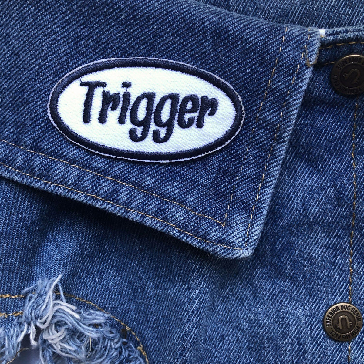 Mechanics name patch, retro patch, custom name patch, personalized embroidered patch, patch for dog