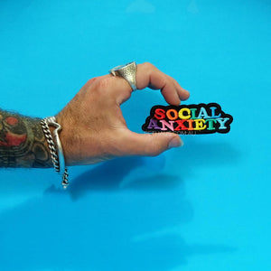 Social Anxiety patch, rainbow patch, dog patch, Pethaus