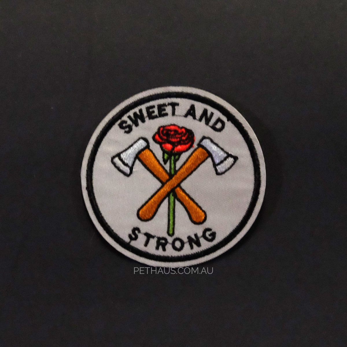 Sweet and strong patch, axe patch, strong woman patch,