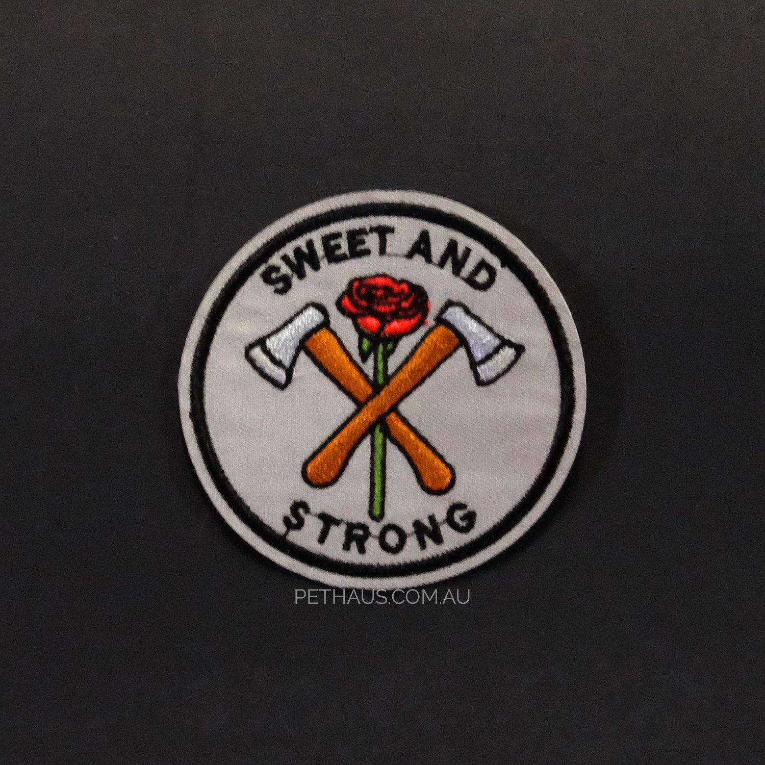 Sweet and strong patch, axe patch, strong woman patch,