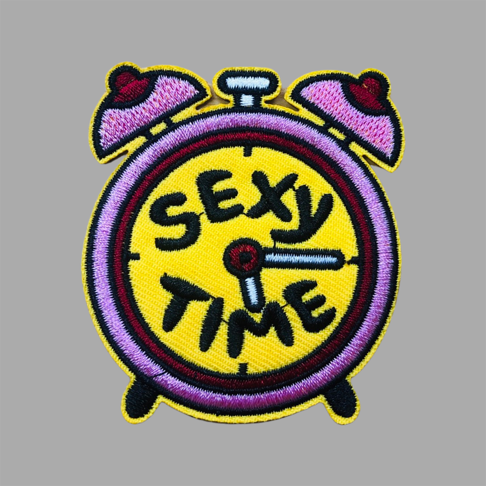 sexy time patch, funny patch, funny dog patch