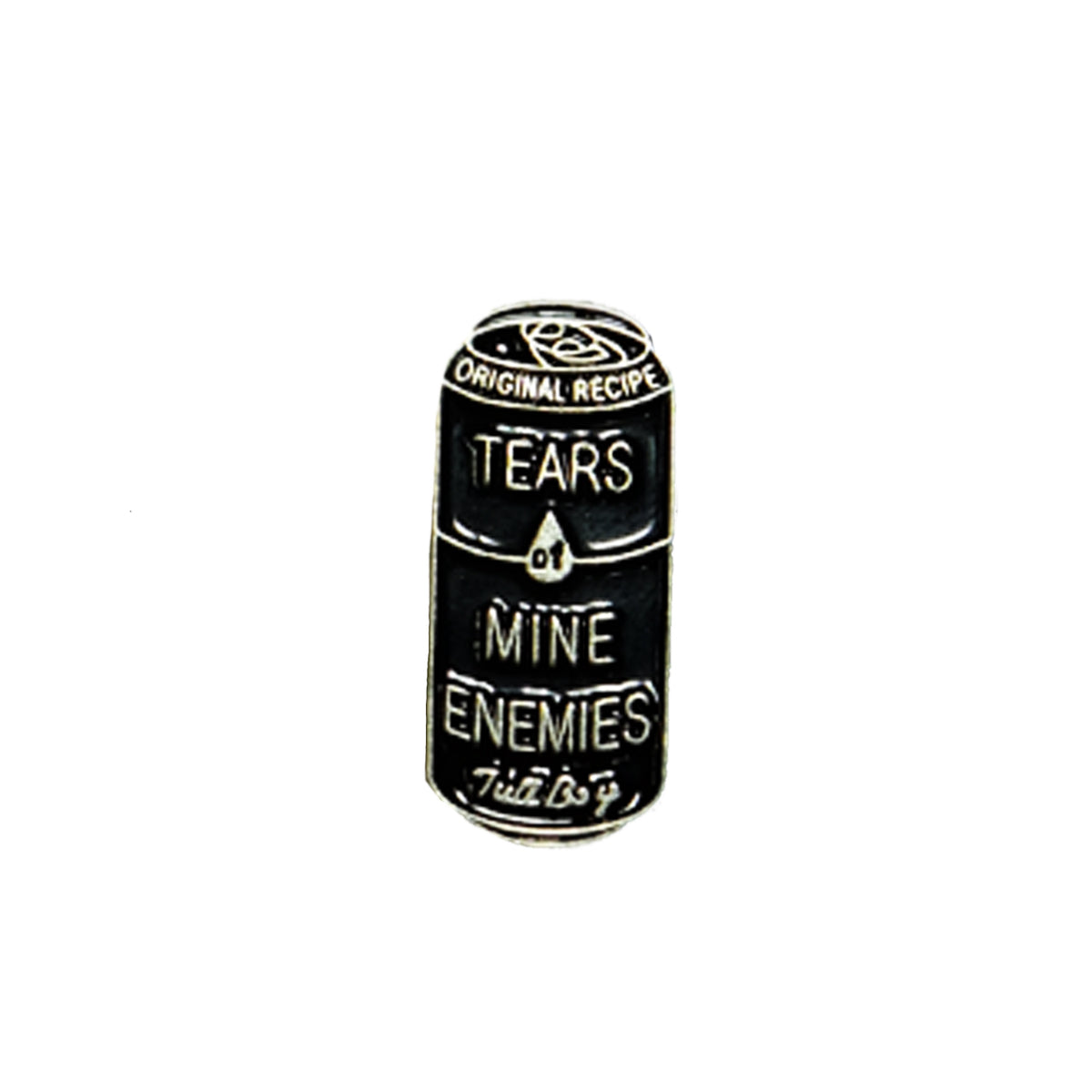 tears of mine enemies , enamel pin, 