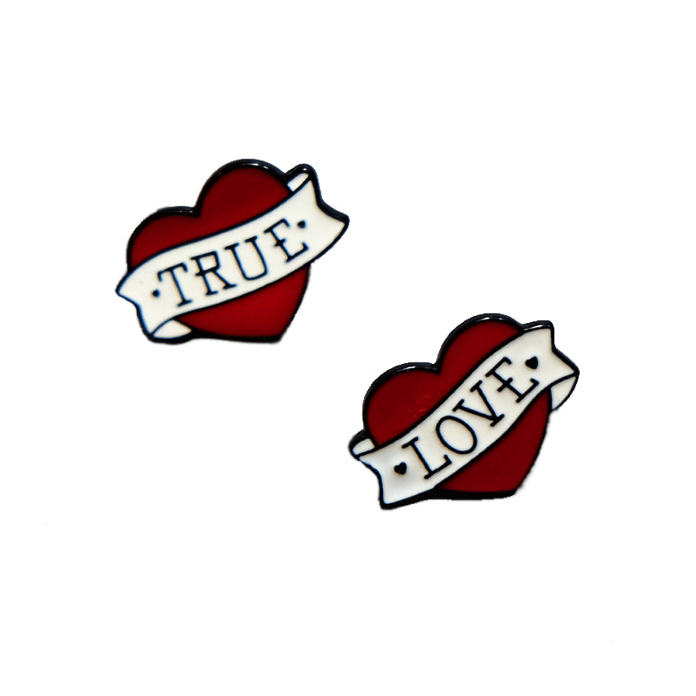 true love enamel pins, dog gift, 