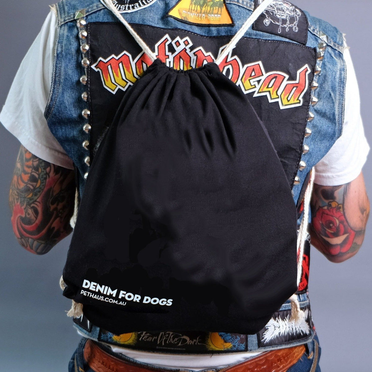 canvas backpack, pethaus, 